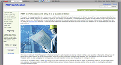 Desktop Screenshot of pmpcertification.wikidot.com