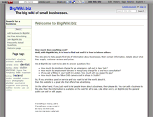 Tablet Screenshot of bigwiki-biz.wikidot.com