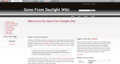 Desktop Screenshot of gfd.wikidot.com