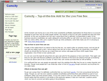 Tablet Screenshot of camcity3s.wikidot.com