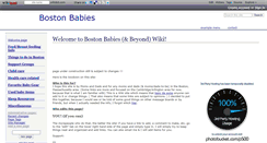 Desktop Screenshot of bostonbabies.wikidot.com
