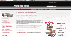 Desktop Screenshot of morphopedics.wikidot.com