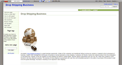 Desktop Screenshot of dropshippingbusiness.wikidot.com