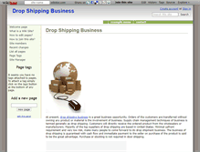 Tablet Screenshot of dropshippingbusiness.wikidot.com