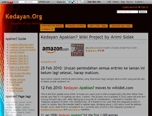 Tablet Screenshot of kedayan.wikidot.com