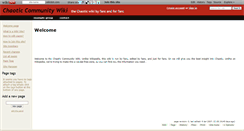 Desktop Screenshot of chaotic-comwiki.wikidot.com