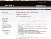 Tablet Screenshot of notpedia.wikidot.com