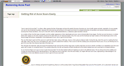 Desktop Screenshot of acnefast.wikidot.com