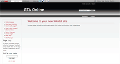 Desktop Screenshot of gta-online.wikidot.com