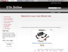 Tablet Screenshot of gta-online.wikidot.com