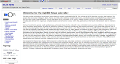 Desktop Screenshot of inctr-news.wikidot.com