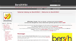 Desktop Screenshot of bersihwiki.wikidot.com