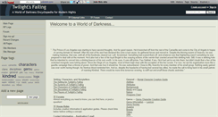 Desktop Screenshot of cityofangels.wikidot.com