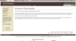 Desktop Screenshot of noncyclopedia.wikidot.com