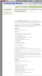 Mobile Screenshot of cooking-light-recipes.wikidot.com