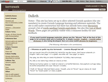 Tablet Screenshot of kernewek.wikidot.com