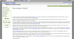 Desktop Screenshot of christiantshirts.wikidot.com