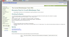 Desktop Screenshot of minesweeper.wikidot.com