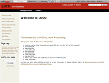 Tablet Screenshot of loco.wikidot.com