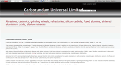 Desktop Screenshot of carborundum-universal-limited.wikidot.com