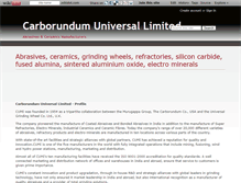 Tablet Screenshot of carborundum-universal-limited.wikidot.com