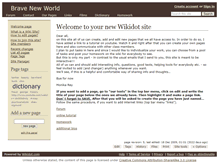 Tablet Screenshot of bravenewworld.wikidot.com