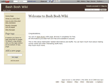 Tablet Screenshot of bashbosh.wikidot.com