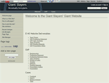 Tablet Screenshot of giant-slayers.wikidot.com