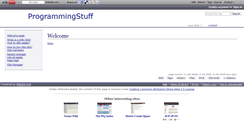 Desktop Screenshot of programmingstuff.wikidot.com