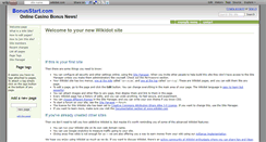 Desktop Screenshot of bonusstart.wikidot.com