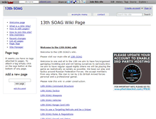 Tablet Screenshot of 13th-soag.wikidot.com