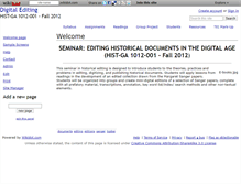 Tablet Screenshot of digitalediting.wikidot.com