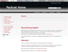 Tablet Screenshot of packrat.wikidot.com
