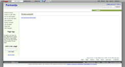 Desktop Screenshot of farmacija.wikidot.com