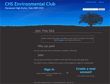 Tablet Screenshot of chsenviro.wikidot.com