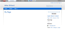 Tablet Screenshot of mikedillard39.wikidot.com