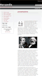 Mobile Screenshot of marxpedia.wikidot.com
