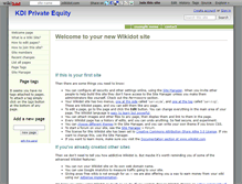 Tablet Screenshot of kdiprivateequity.wikidot.com