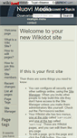 Mobile Screenshot of nuovimedia.wikidot.com