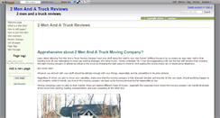 Desktop Screenshot of 2menandatruck.wikidot.com