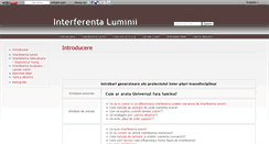 Desktop Screenshot of interferentaluminii.wikidot.com