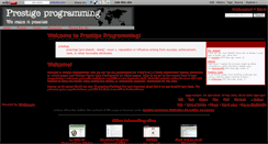 Desktop Screenshot of prestige.wikidot.com