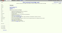 Desktop Screenshot of khaidoan.wikidot.com