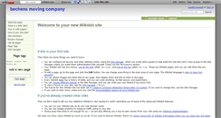 Desktop Screenshot of beckensmovingcompany.wikidot.com