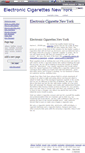 Mobile Screenshot of electroniccigarettesnewyork.wikidot.com