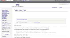 Desktop Screenshot of che.wikidot.com