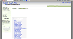 Desktop Screenshot of pjcozzi.wikidot.com