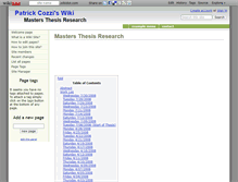 Tablet Screenshot of pjcozzi.wikidot.com