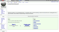 Desktop Screenshot of crusherworld.wikidot.com