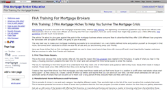 Desktop Screenshot of fhamortgagebroker.wikidot.com